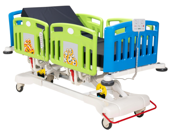 Pediatric ICU Bed, 4 Motors